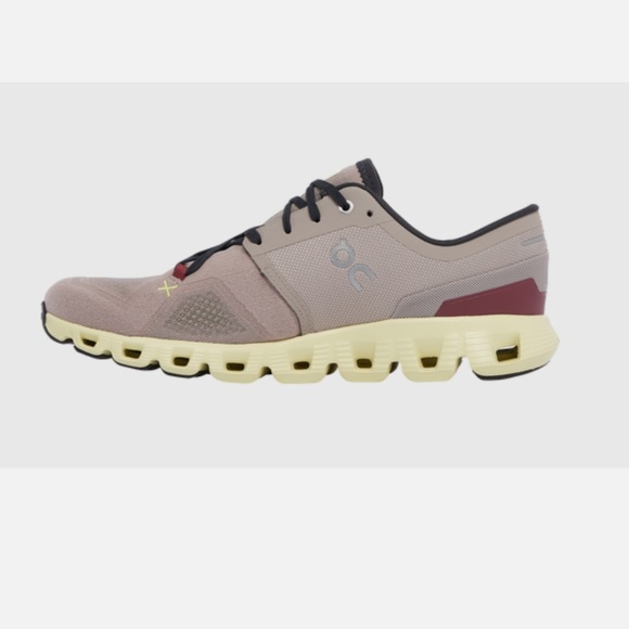 On Cloud X 3 Running Shoes Brown & Grey Size 10.5 main image 16